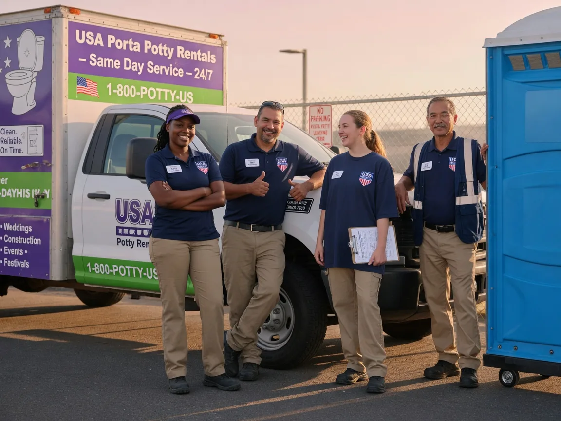 Porta Potty Rental company in Clarkridge, AR
